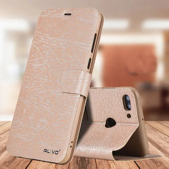 Чехол для Huawei Y9 2018 Кожаный флип-кошелек держатель карт чехол телефона задняя