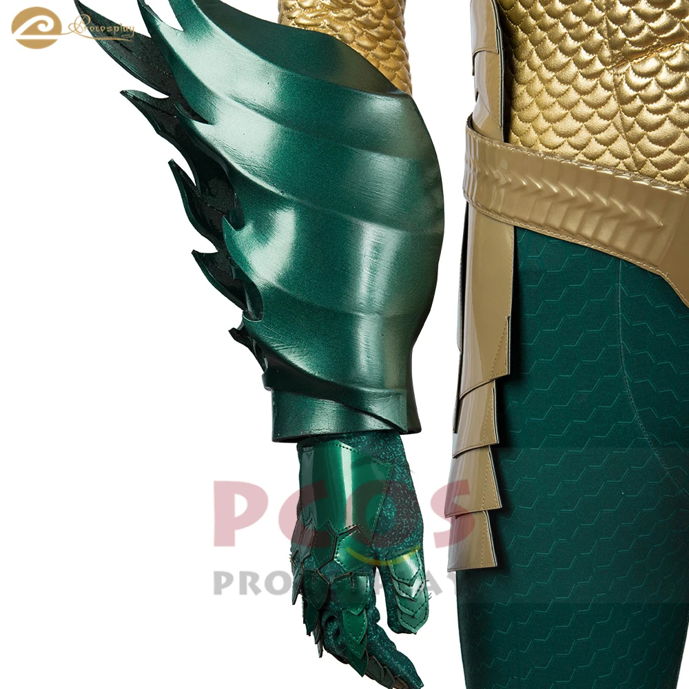 Светло зеленый костюм для косплея king of Atlantis Arthur Curry trident keeper Aquaman ботинки и