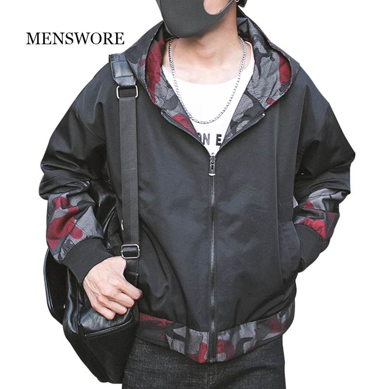 MENSWORE мужские Новая куртка пальто модного бренда Повседневное Мужская ветровка