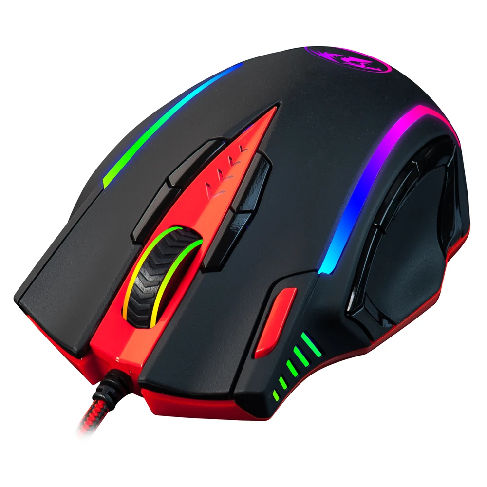 Redragon M902 12400 Точек на дюйм Высокоточный программируемый Лазерная игровая Мышь 13