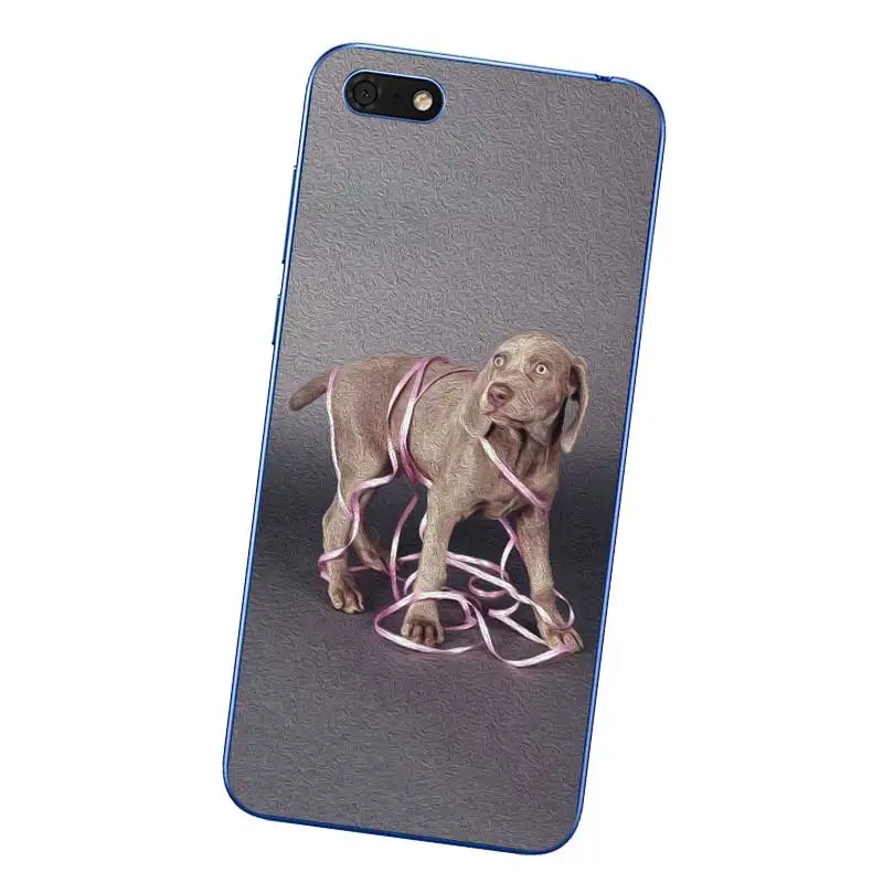 N463 Weimaraner Soft TPU Silicone Case Cover For Huawei Honor 8C 8X 9 10 20i V10 V20 Note10 Max Lite Magic2 |