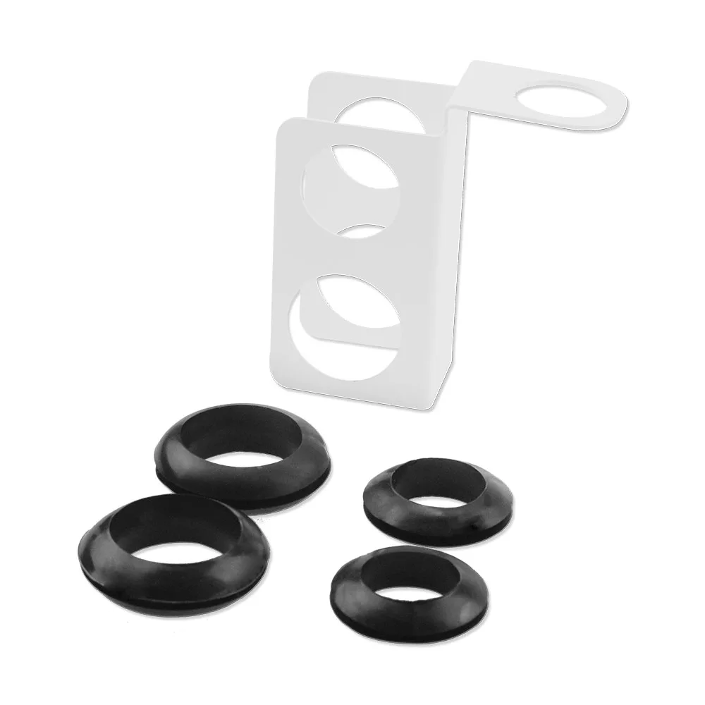 SY Metal& Silicone Hookah Shisha Hose Holder For Hookah/Sheesha/Chicha /Narguile Accessories，Can Hold 2 Hose