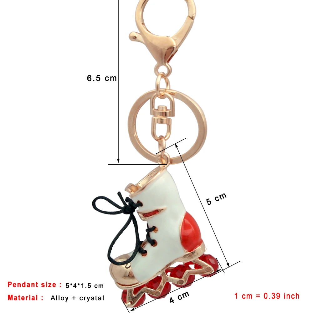 Брелок для ключей 5*4 см|roller skate keychains|skate keychainskey holder |