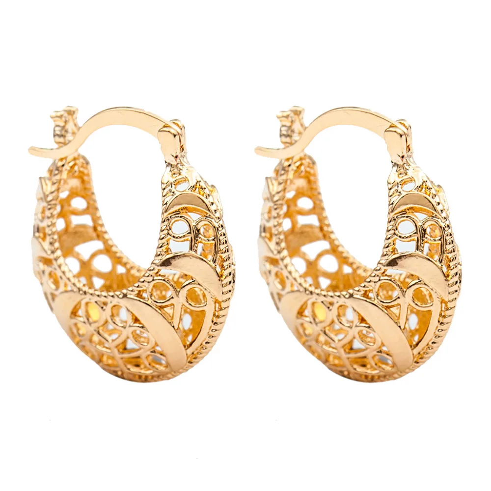 Женские серьги кольца в форме цветка золотого цвета|hoop earrings for women|fashion hoop earringshoop |