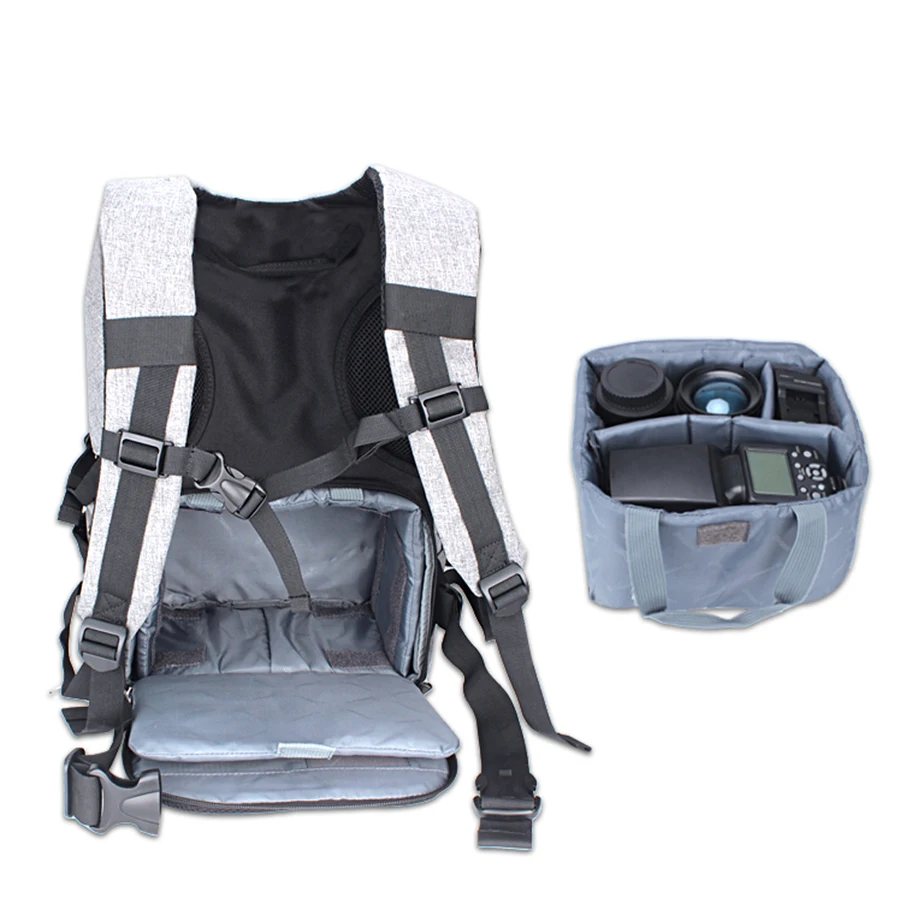 Водонепроницаемый рюкзак Roadfisher для DSLR-камеры сумка на плечо с дождевиком Canon 100D