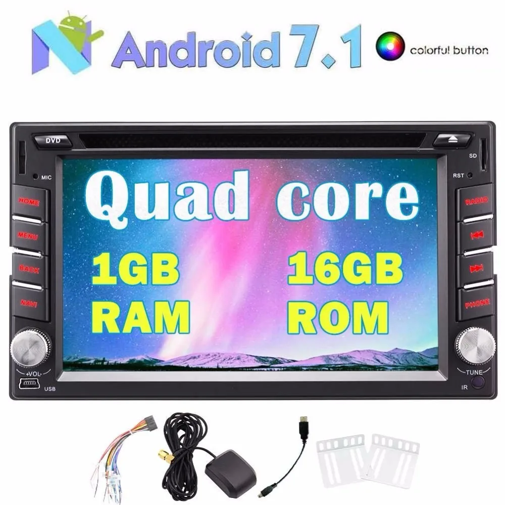 Eincar Android 7 1 стерео-2 Din Bluetooth DVD проигрыватель компакт-дисков gps навигации радио
