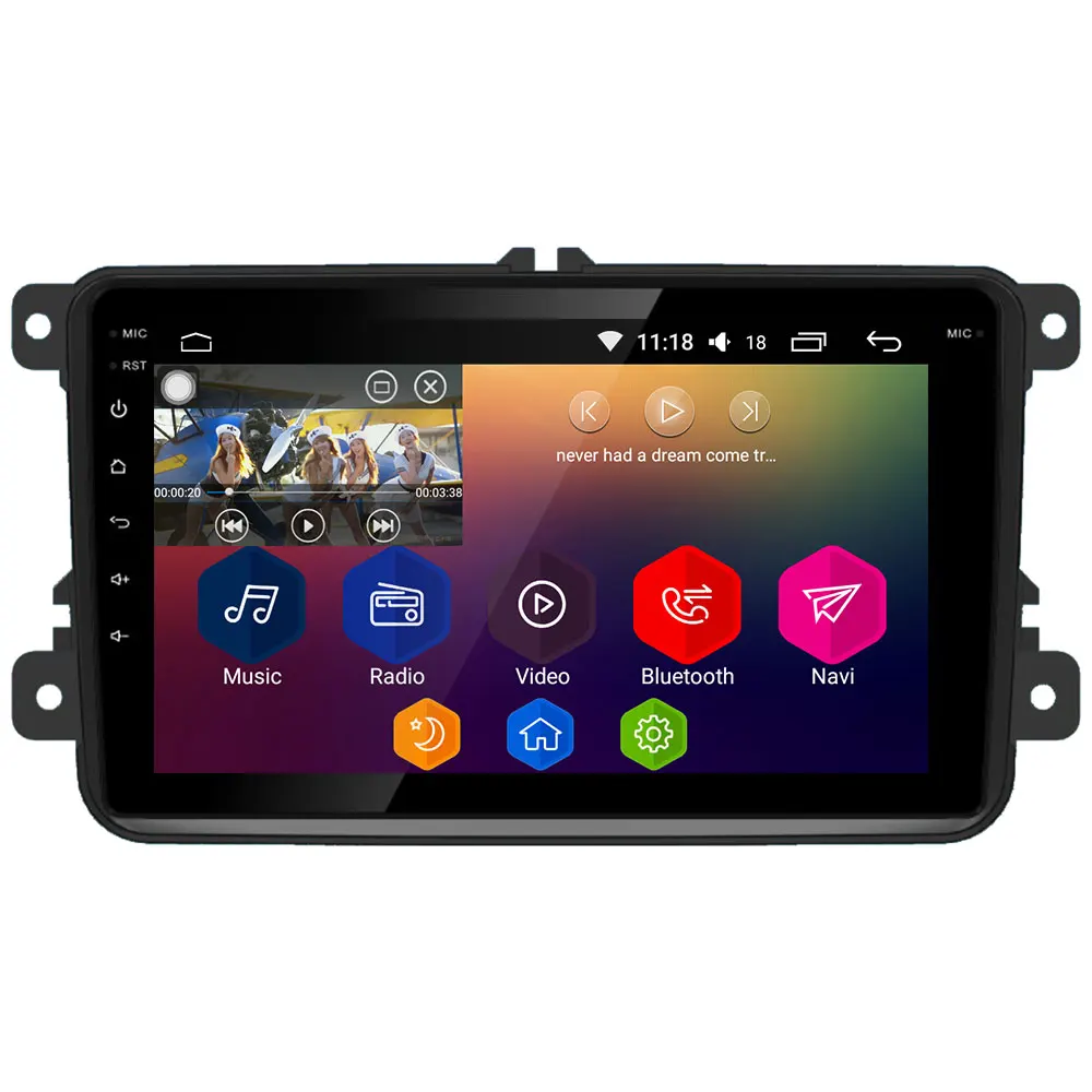 4G DSP Carplay Android 8 Восьмиядерный 4 Гб+ 64 Гб RDS автомобильный dvd-плеер радио для Skoda Yeti Fabia Rapid Praktik Superb Octavia Roomster