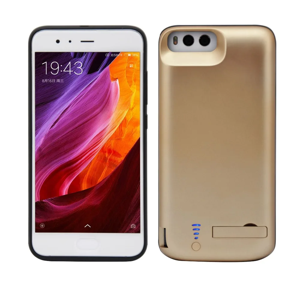 6500mah power bank case for xiaomi mi 6 5s battery case external backup battery charger cases for xiaomi mi6 mi5s powerbank case free global shipping