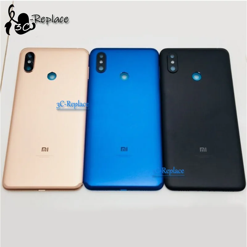6," для Xiaomi mi Max 3 Max3, корпус, задняя крышка для батареи, чехол для мобильного телефона, ЖК-дисплей, передняя часть для mi ddle, рамка, запчасти