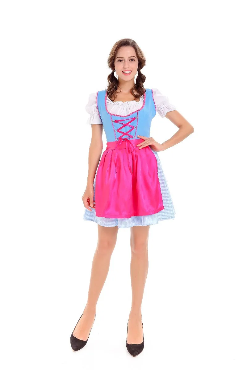 Для женщин немецкий дирндль платье традиционный баварский официантка подающая