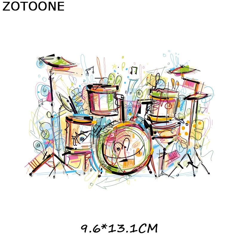 ZOTOONE термоклейкие нашивки на одежду сделай сам полосатые Ленточные