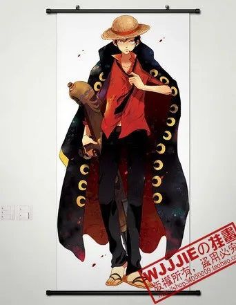 45X125 см домашний декор одна деталь Луффи Зоро Нами мультфильм аниме стены