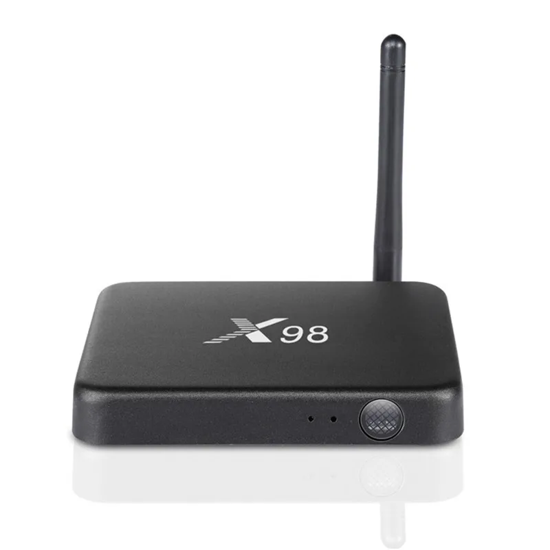 3 шт четырехъядерный Смарт медиаплеер ТВ X98 S905 2G 16G Kodi16.0 android 5 1 приставка |