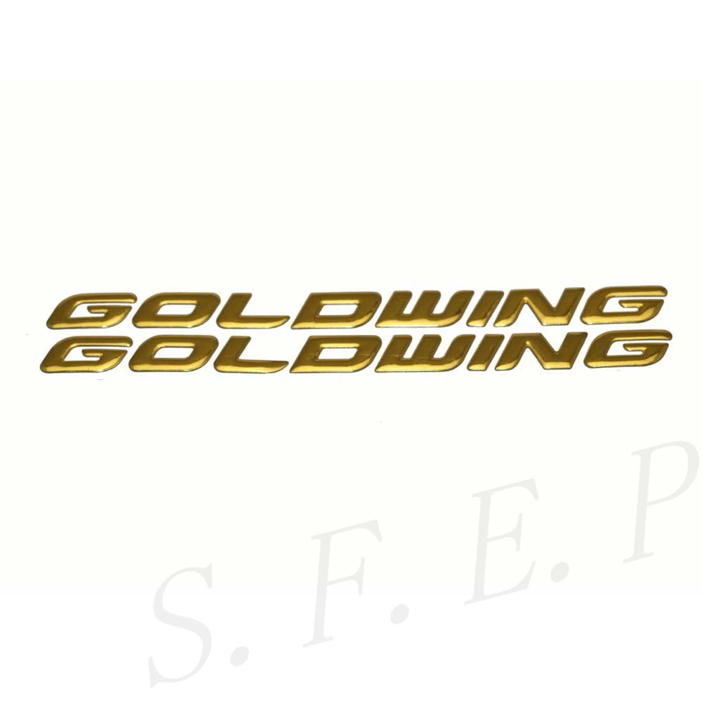

Motorcycle 3D GOLDWING Decal Emblem Label Badge For Honda GOLDWING GL1800