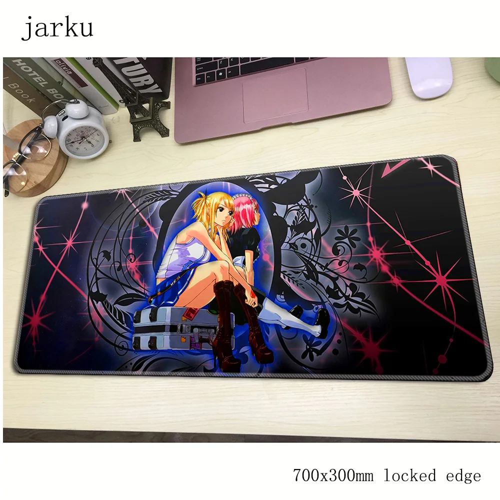 Коврик для мыши FAIRY TAIL геймер 700x300x3мм игровой коврик большой высококачественный