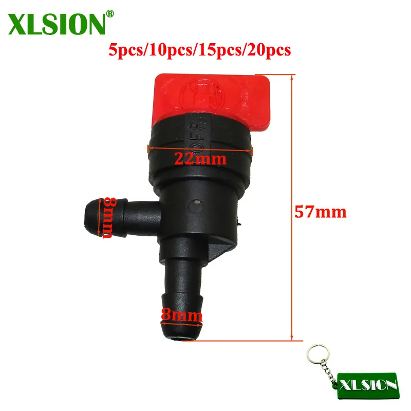 Клапан отключения подачи топлива 90 градусов 1/4 дюйма для Tecumseh 35857 Briggs Stratton 494769 697944