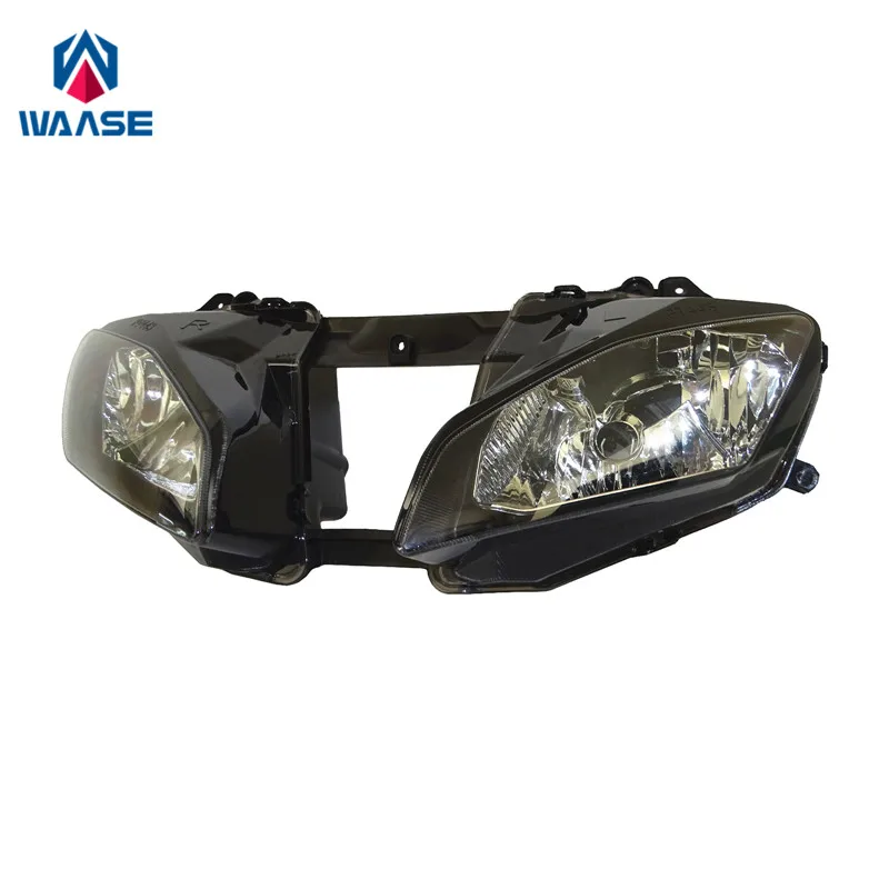 Waase передняя фара Головной свет лампа в сборе для Yamaha YZF R6 2008 2009 2010 2011 2012 2013 2014 2015