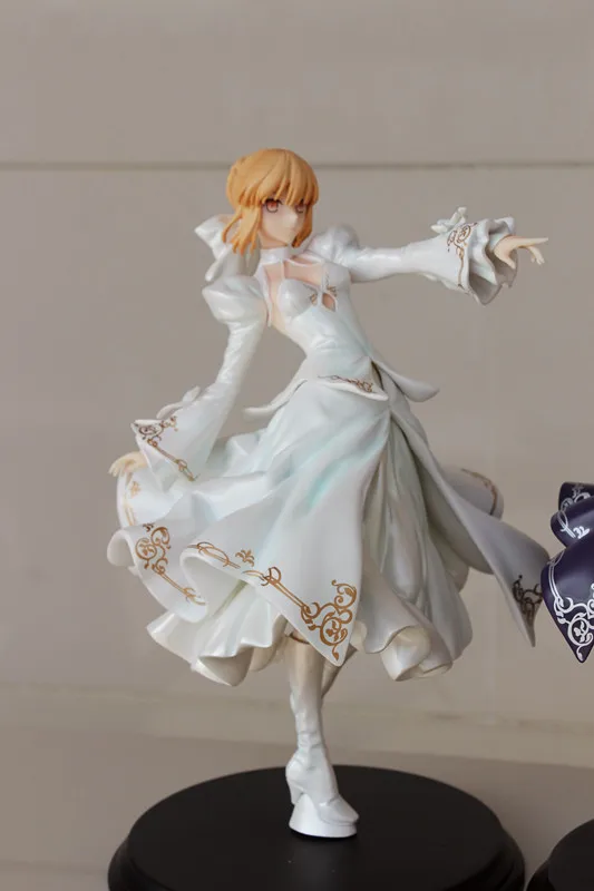 Масштаб 1/6 Японские Аниме фигурки героев сексуальная Fate Stay Night Saber фигурка девушки