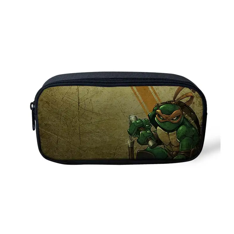 LMHY0723K Новое поступление черепашки ниндзя TMNT мультяшный принт школьная Ручка сумка для детей подарки сумка для хранения женский портативный косметический Чехол - Цвет: LMHY0723K