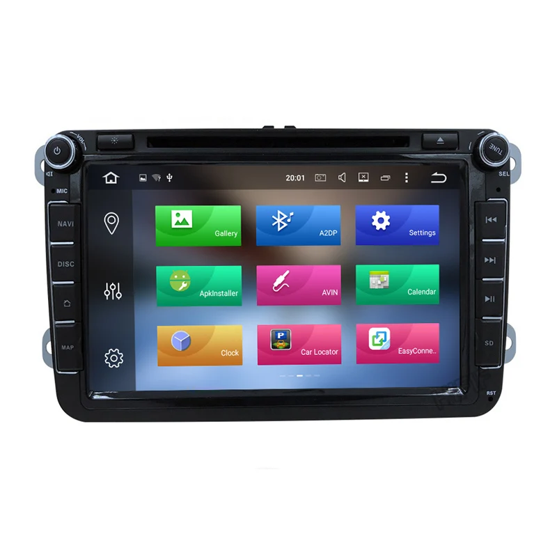 2din 8 ''Quad core Android 10 для V W Passat B6 CC Polo GOLF 5 6 Touran J etta Tiguan Magotan Seat mirror link wifi бесплатные