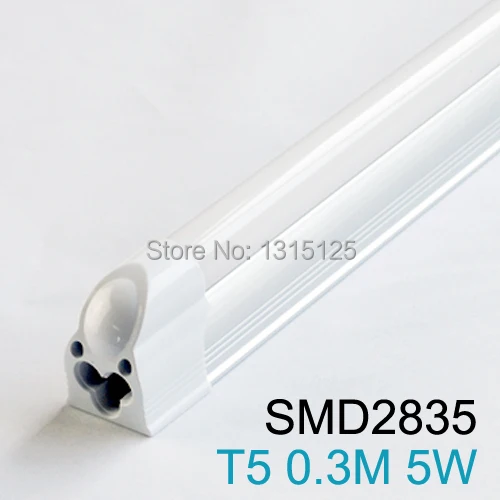 T5 5 Вт светодиодные трубки 300 мм SMD 2835 супер яркость Светодиодные лампы