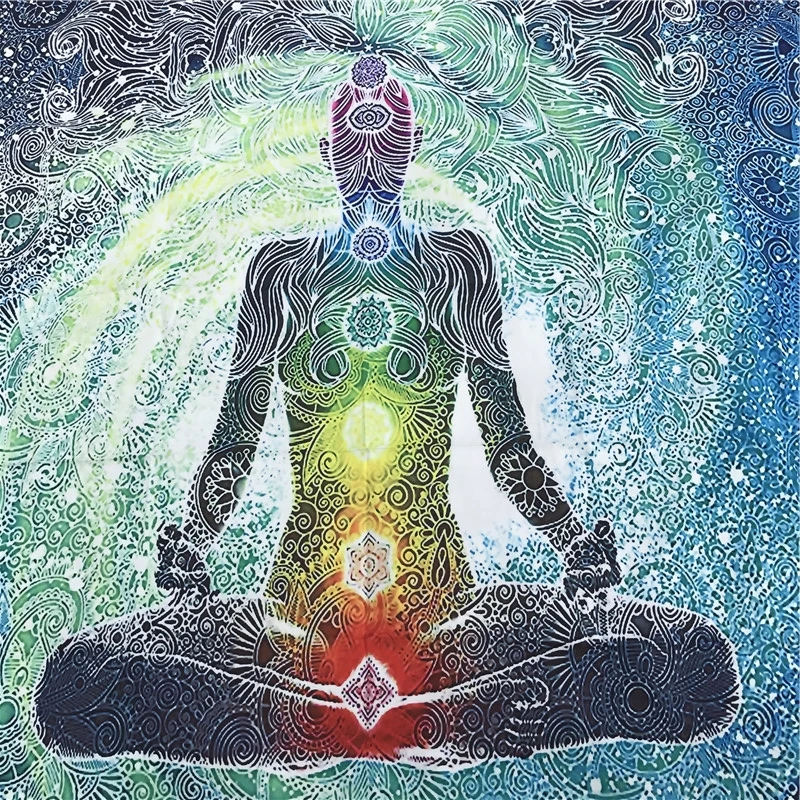 Гобеленовое настенное тканевое покрывало для дома декоративный коврик пикника