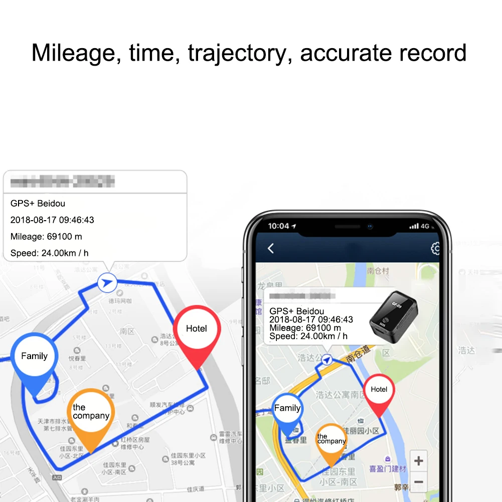 Мини-gps для автомобиля gps-трекер gps трекер автомобиля установка gps отслеживающий Определитель местоположения анти потеря Tracer