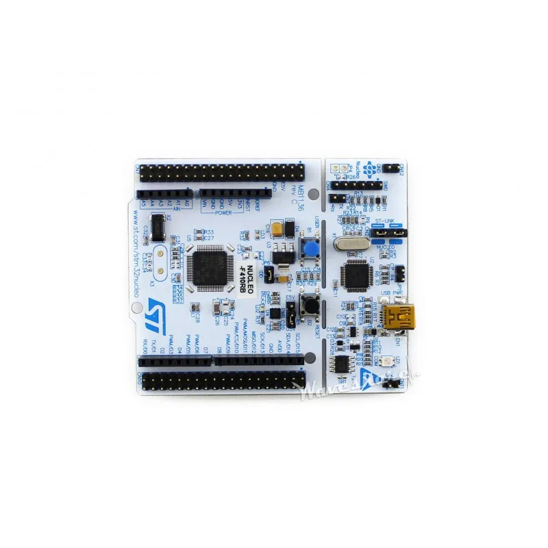 ST оригинальный NUCLEO-F410RB STM32 Nucleo-64 макетная плата с STM32F410RB MCU поддержка подключения
