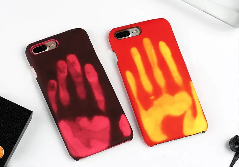 Чехол с термосенсором для iphone 11 Pro Max XS MAX XR X 8 7 6s Plus, термоиндукционный чехол для телефона Galaxy Note 10 Plus S10E