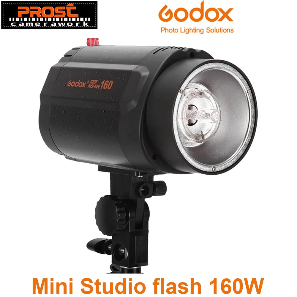 Оригинальный студийный стробоскоп GODOX 160Ws 160 Вт лампа для фотостудии светильник