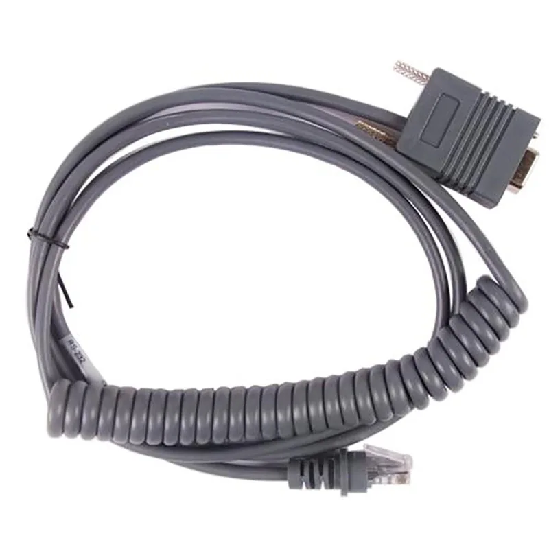 5 шт/1 лот MS7120 RS232 COM 3 метра спиральный кабель для Honeywell Metrologic MS9540 MS9520 MS5145 сканер