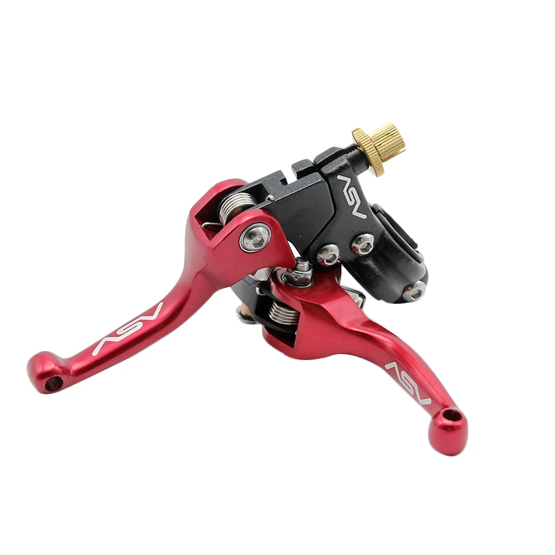 

Alconstar 7/8" 22mm Aluminum ASV F3 Short Clutch Brake Folding Lever 4 Color For Racing Motorcycle Pit Dirt Bike Modified
