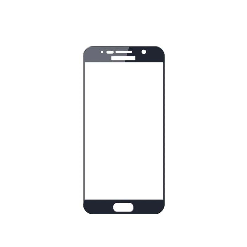 Черный 2 шт закаленное стекло для samsung Galaxy S6 полное покрытие 0,26 мм 2.5D экран защитное закаленное стекло для samsung Galaxy S6 стекло - Цвет: Черный