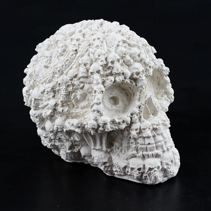 3d череп силиконовая искусственная шоколадная смола искусственный каркас