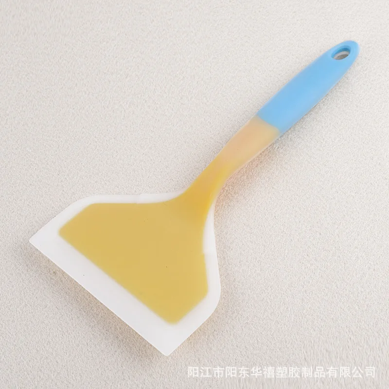 1 шт. силиконовые шпатели мяса говядины яйцо Кухня скребок широкий Лопата для