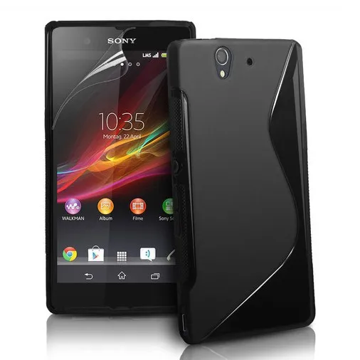 8 цветов S-Line противоскользящий гель ТПУ тонкий мягкий чехол задняя крышка для Sony