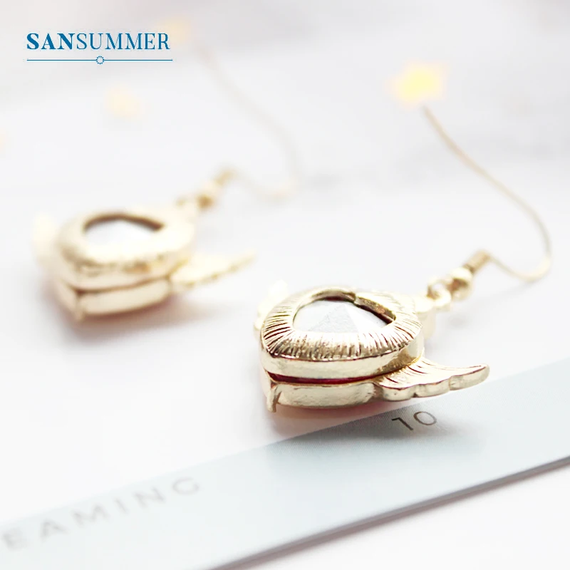 SANSUMMER 2020 Новые популярные модные серьги для женщин красивые женские с крыльями