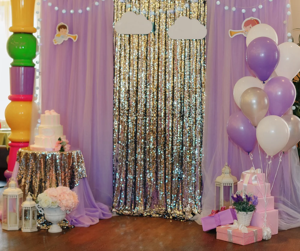 Фон для фотосъемки с изображением персонажей из мультфильма LIFE MAGIC BOX Baby Shower Backdrops