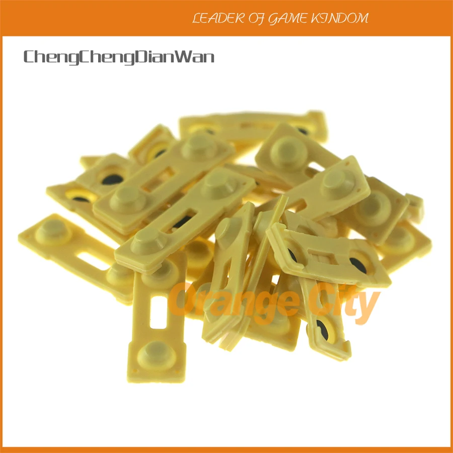 500 шт./лот сменный комплект для PS2 R2 L2 D Pad ABXY резиновые кнопки контроллера Playstation 2