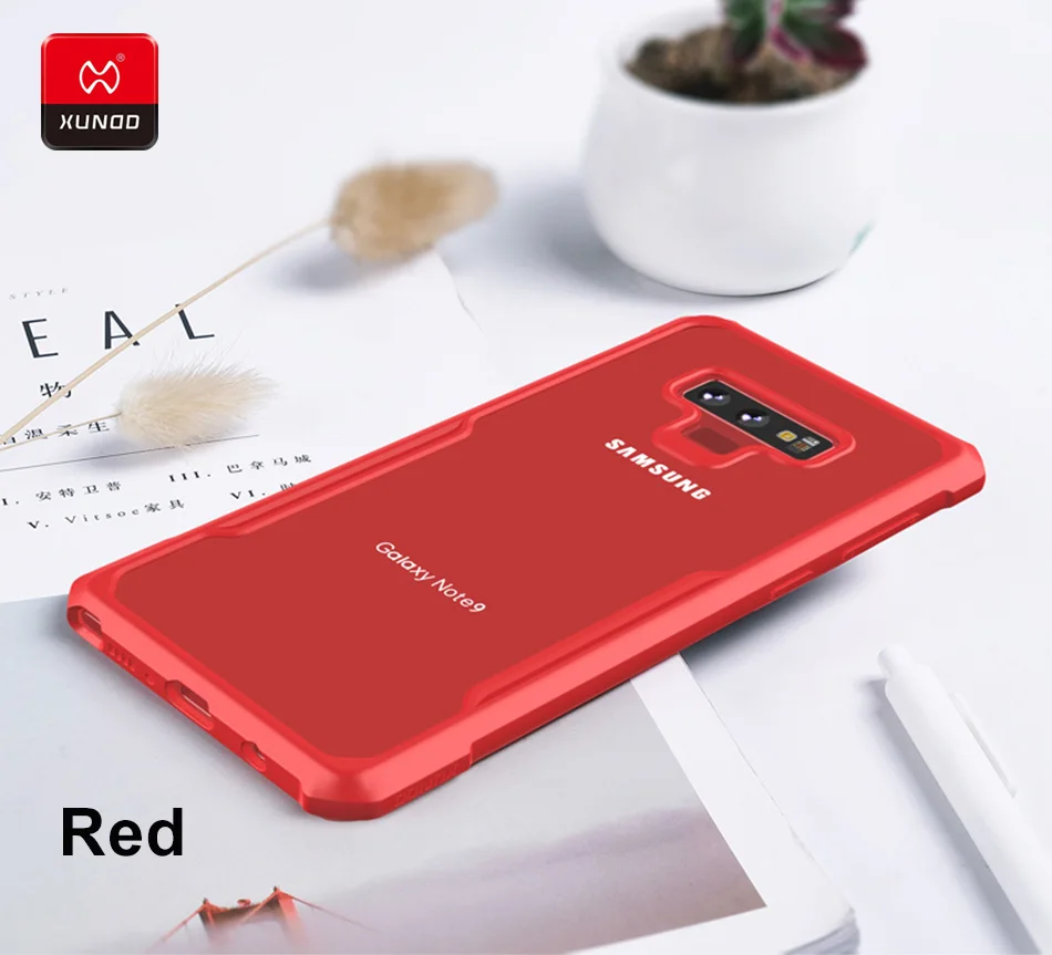 Luxury Transparent Case For Samsung Galaxy Note 8 9 10 S10 S9 S8 Plus S20 Ultra Phone Back Cover 360 Shockproof Silicone Cases