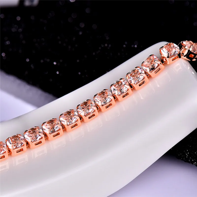 Женский длинный Браслет из циркония AAA с кристаллами | Украшения и аксессуары