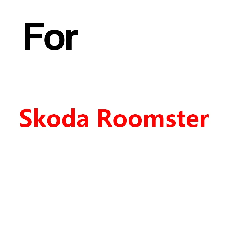 For Skoda Roomster Buildreamen2 для Skoda Roomster Yeti Fabia Forman автомобильный чехол для автомобиля Открытый Анти-УФ солнцезащитный козырек Дождь Снег устойчивый к царапинам чехол - Название цвета: For Skoda Roomster