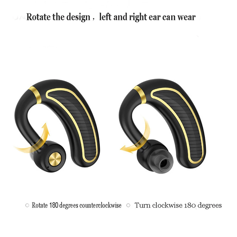 Беспроводные наушники Bluetooth V4.1 с защитой от пота стерео HiFi объемные свободные