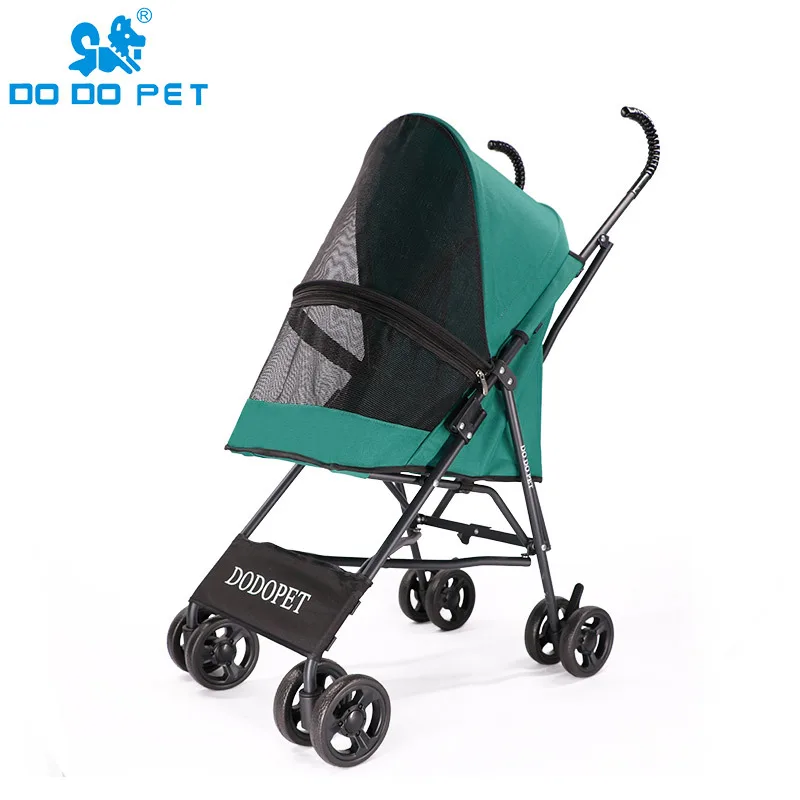 

small Portable pet cart trailers jogger kinderwagen poussette pour chien dog cat trolley Teddy trolley light weight