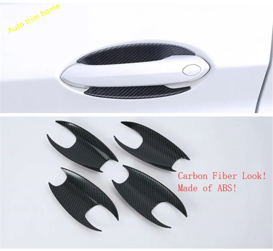 

Exterior Refit Kit Car Door Grip Handle + Bowl Protection Cover Trim Fit For BMW X3 G01 2018 2019 2020 2021 Auto Accessories