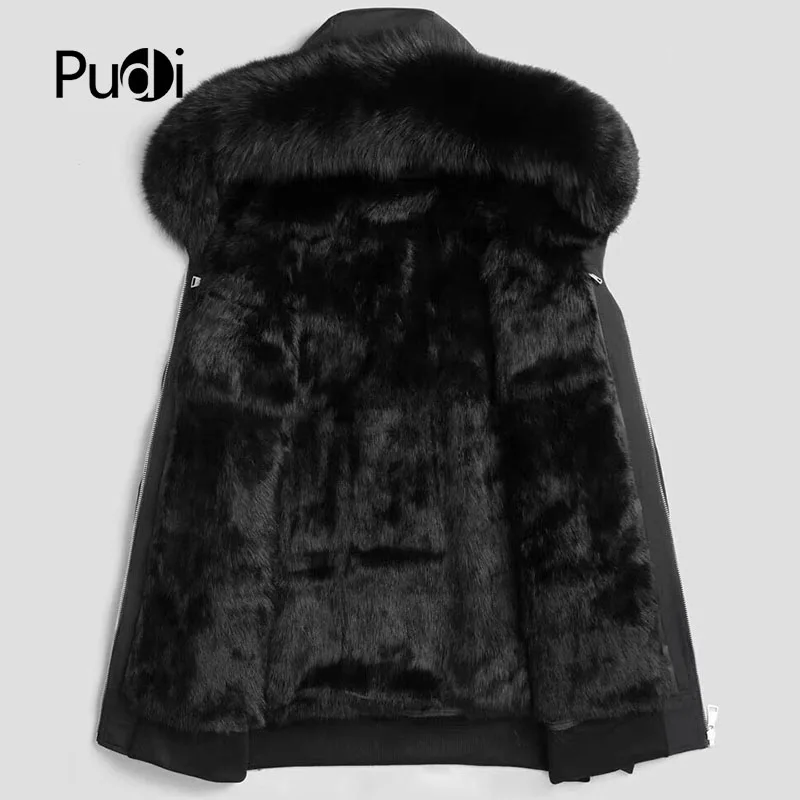 PUDI MT8110 2018 Мужская Новая Модная хлопковая куртка настоящая подкладка из