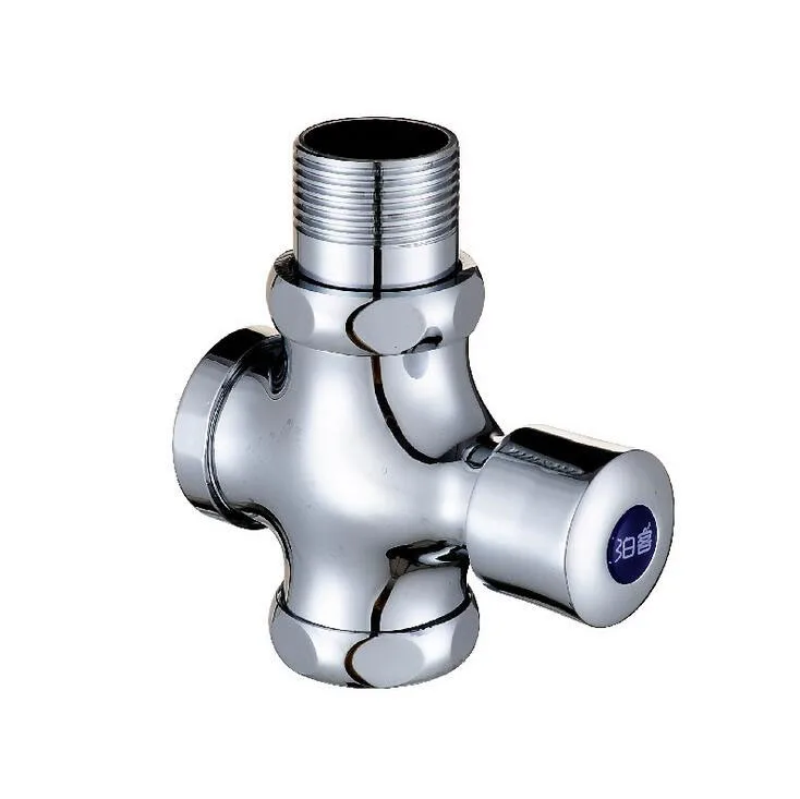

Hand control toilet / WC flush valve, Copper stool flushing valve, Urinal flush valve chrome plated, Free Shipping
