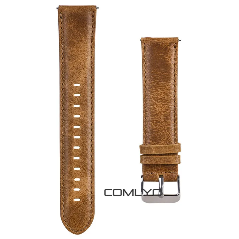 20 мм смарт часы полосы для Xiaomi Huami Amazfit бит Bip Lite кожаный ремешок пятна Браслет замена ремень