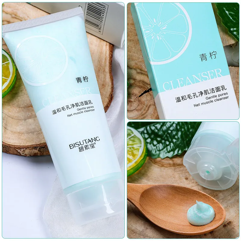BISUTANG человек контроль масла чистое лицо поры мужское очищающее средство для лица