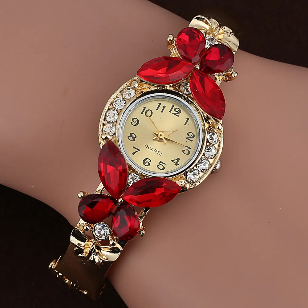 Reloj mujer marcas famosas de lujo Женские кварцевые наручные часы с кристаллами, стразы, браслет-бабочка, роскошные женские часы